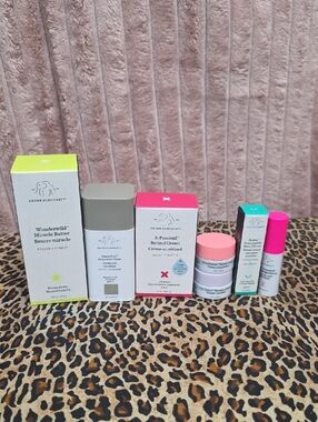 Drunk Elephant Pink and White Skincare Set
